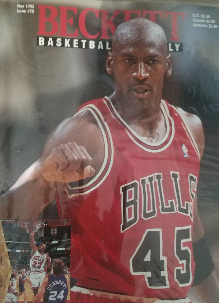 Michael Jordan sports card magazines